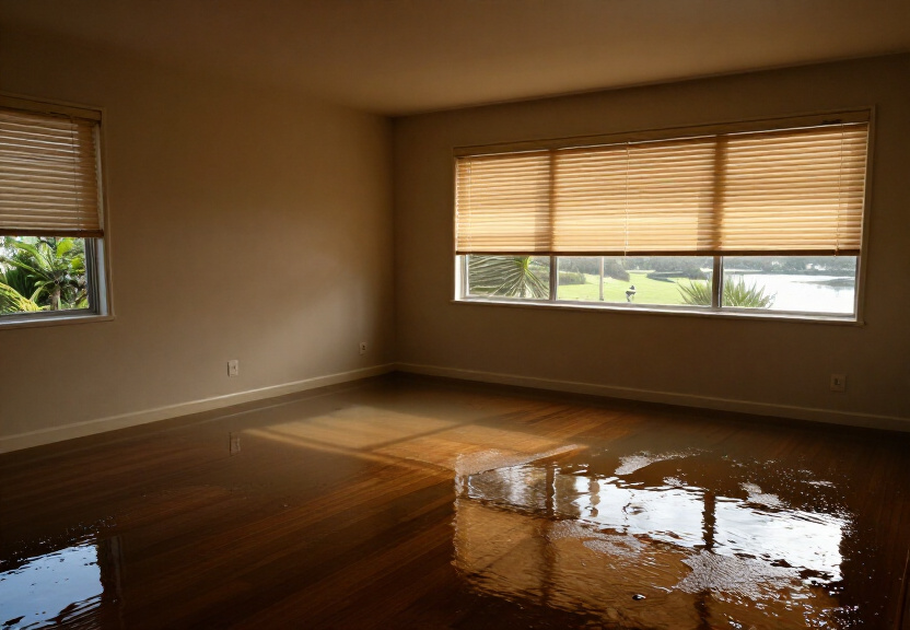 Mould in Woronora subfloor before prevention treatment